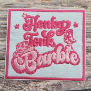 3/13$ Honky Tonk Barbie Doll Western Southwestern Country Girl Iron on Patch